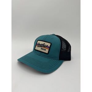 Howler Bros Hat Cap Snapback Trucker Electric Stripe Dark Teal Black NWT NEW